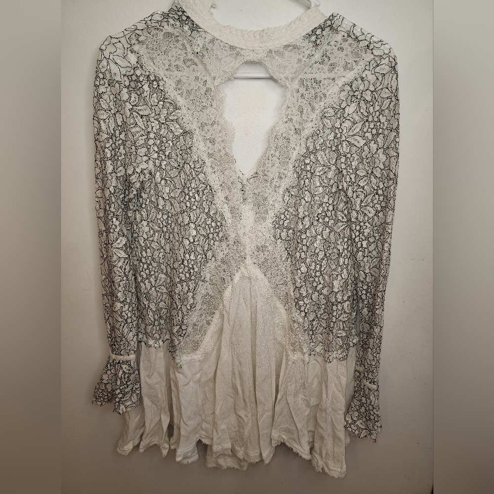 Free People Lace Top